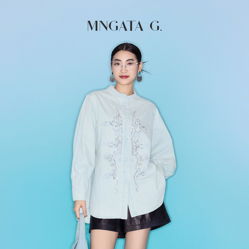 MNGATA G./曼加塔【棕榈树2.0】纯棉早秋新中式中国风外套