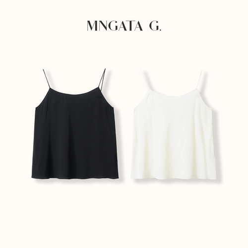 MNGATA G./曼加塔【弹力双乔】曼加塔轻中式纯色超细吊带