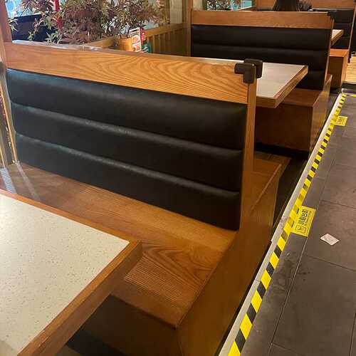西餐厅主题餐厅餐饮烤肉店卡座连锁店餐桌实木复古奶茶店桌椅组合