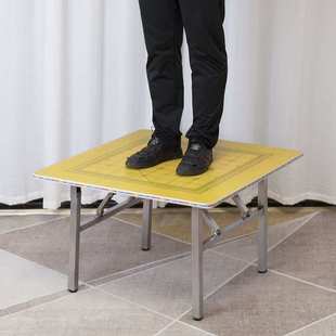 中国象棋盘桌折叠带棋盘桌两用桌子户外象棋桌折叠桌子室外下棋桌