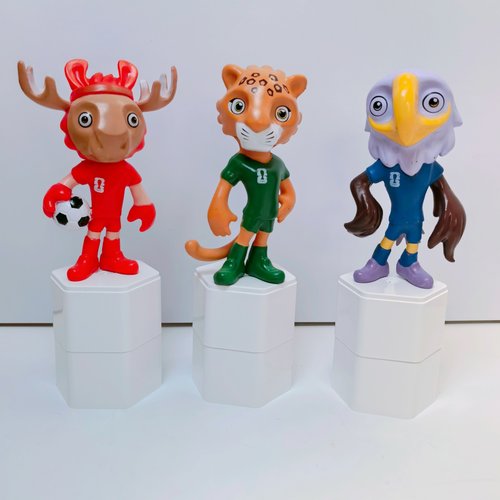 2026年世界杯吉祥物手办