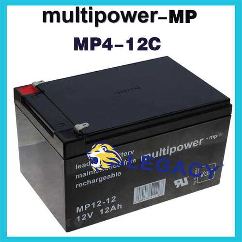 德国multipower蓄电池 MP10-12C 12V 10Ah 铅酸循环型 价格优惠