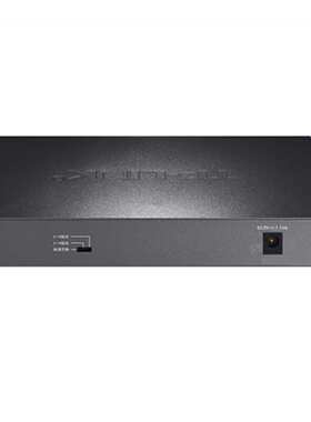 TP-LINK 交换机POE4口8口百兆千兆标准48V供电模块视频 TL-SF1009