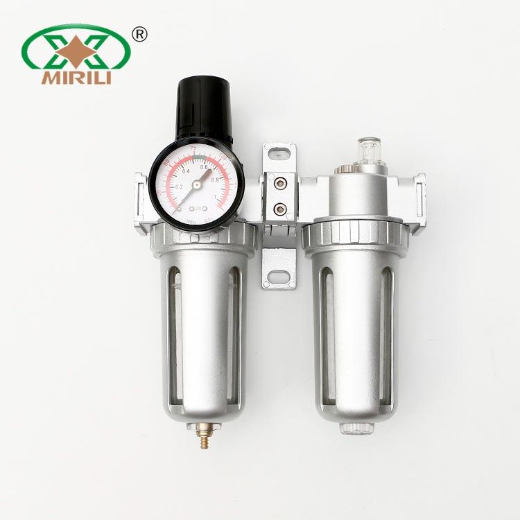 气源处理器山耐斯型SFC-200/300/400系列空气过滤调压组合二联件