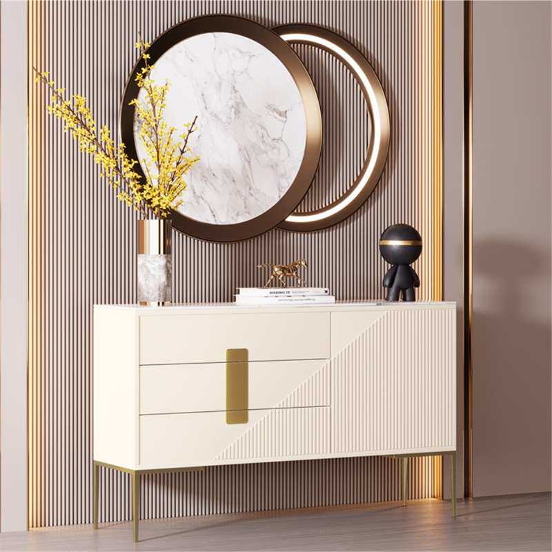 轻奢餐边柜现代简约进门入户玄关柜装饰储物柜置物柜客厅墙边柜子