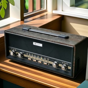 立体声怀旧台式收音机手机蓝牙音箱插卡音响双声道调频中波短波