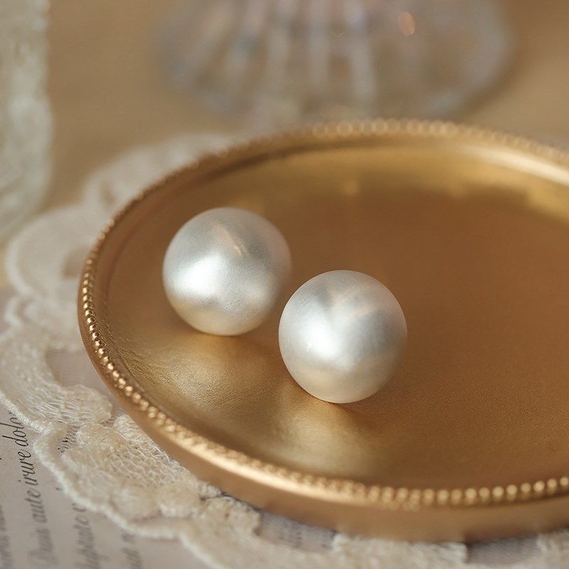 法式轻奢圆形耳钉女复古小众设计感高级拉丝气质耳环2024新款爆款,饰品/流行首饰/时尚饰品新,耳钉,淘宝优惠券,粉丝福利购,淘宝优惠卷