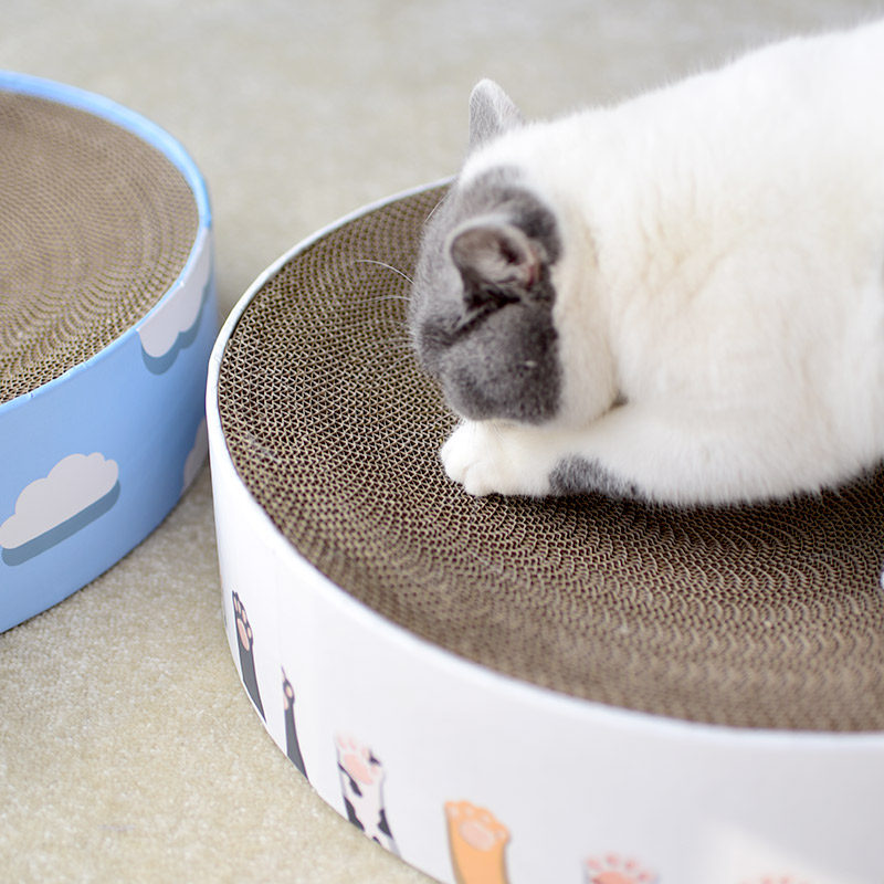 猫抓板窝碗形猫咪抓板磨爪器耐磨瓦楞纸不掉屑猫抓盆猫用品猫窝