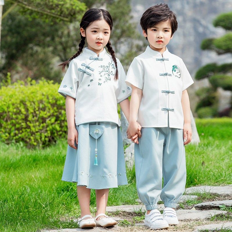 小学生校服秋装纯棉儿童幼儿园园服春秋冬季三四件套班服运动套装