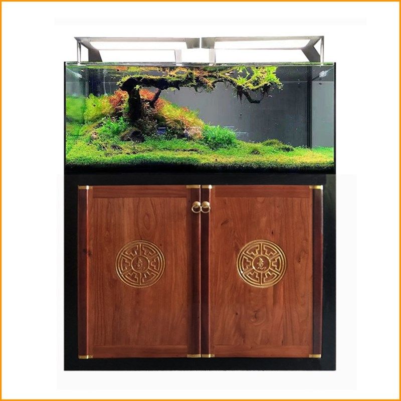 鱼缸底柜鱼缸柜子实木底座鱼缸架水族箱架子鱼缸桌子实木鱼缸架子