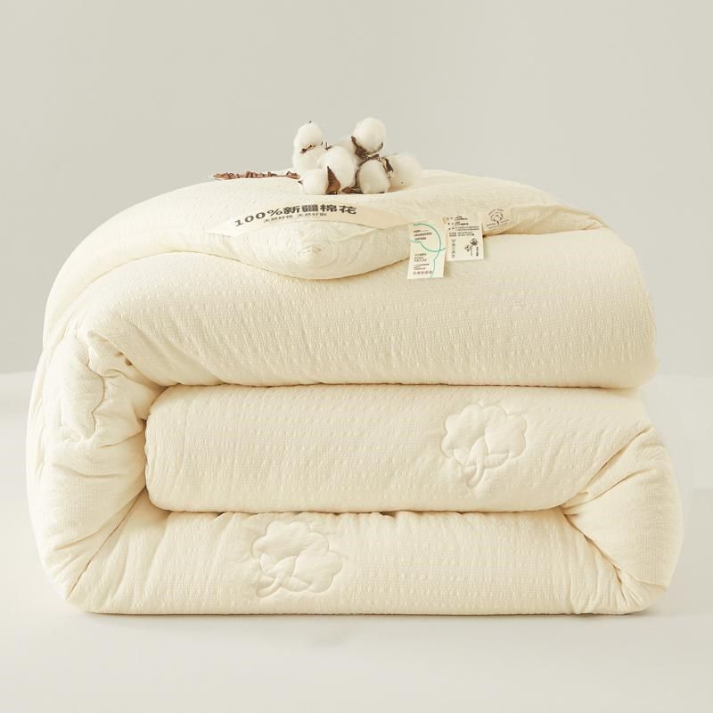 新疆纯棉花被芯冬季加厚保暖棉絮被芯单双人空调被200x230cm新款4,床上用品,棉花被,淘宝优惠券,粉丝福利购,淘宝优惠卷