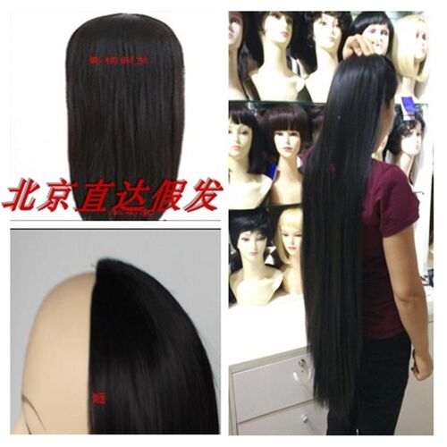 舞台演出影楼新娘造型假发古装盘头假发女装汉服高温丝头套半发套