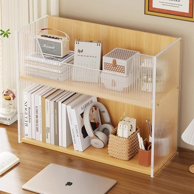 书架落地简约置物架多层客厅家用小柜子窄缝角落自由组合格子书柜