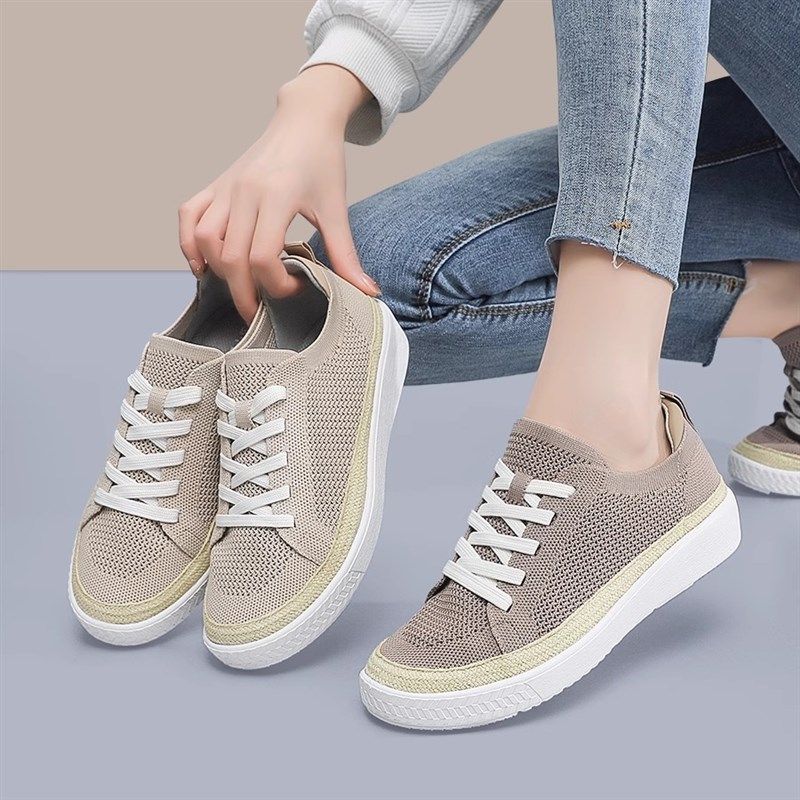 日系休闲女鞋一脚蹬妈妈鞋子网面渔夫鞋女夏季透气舒适不累脚单鞋,女鞋,渔夫鞋,淘宝优惠券,粉丝福利购,淘宝优惠卷