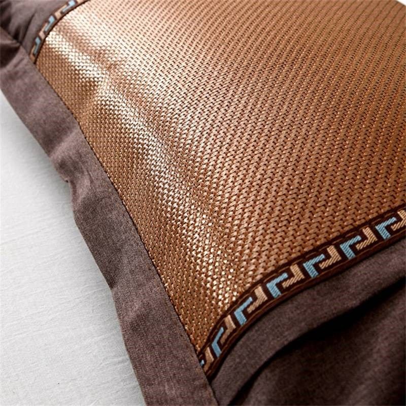 凉枕枕头冰藤凉枕荞麦壳花草枕头荞麦皮成人护颈枕芯夏季家用夏凉,床上用品,枕套,淘宝优惠券,粉丝福利购,淘宝优惠卷