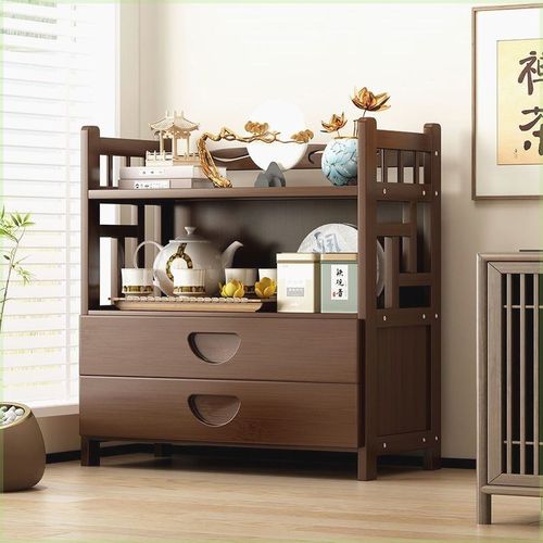 客厅沙发小边几边桌茶桌边柜小桌子角几博古架茶柜茶架茶具置物架