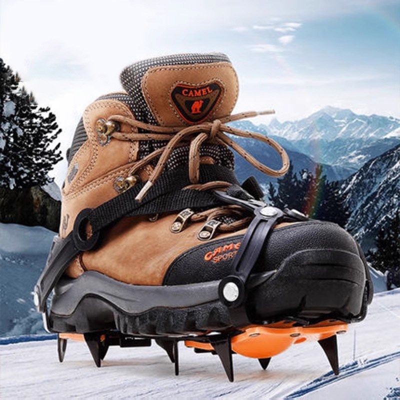 雪地冰面徒步防摔冰抓加强锰钢专业18齿登山攀岩钉鞋防滑户外冰爪,户外/登山/野营/旅行用品,快挂(专业攀岩用),淘宝优惠券,粉丝福利购,淘宝优惠卷