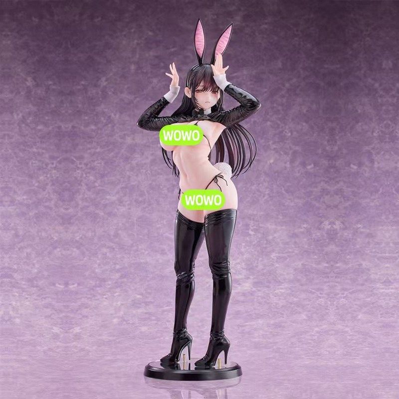 新品 站姿反转兔女郎手办 泳装美少女模型公仔机箱桌面摆件图片