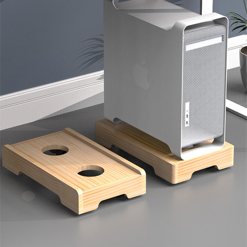 实木台式电脑主机箱底座托架万向可移动带滑轮散热支架置物架托盘,收纳整理,主机箱托架,淘宝优惠券,粉丝福利购,淘宝优惠卷