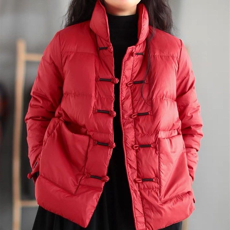 民族风复古盘扣棉服女小个子文艺休闲中国风短款中年妈妈冬装棉袄,女装/女士精品,棉衣/棉服,淘宝优惠券,粉丝福利购,淘宝优惠卷