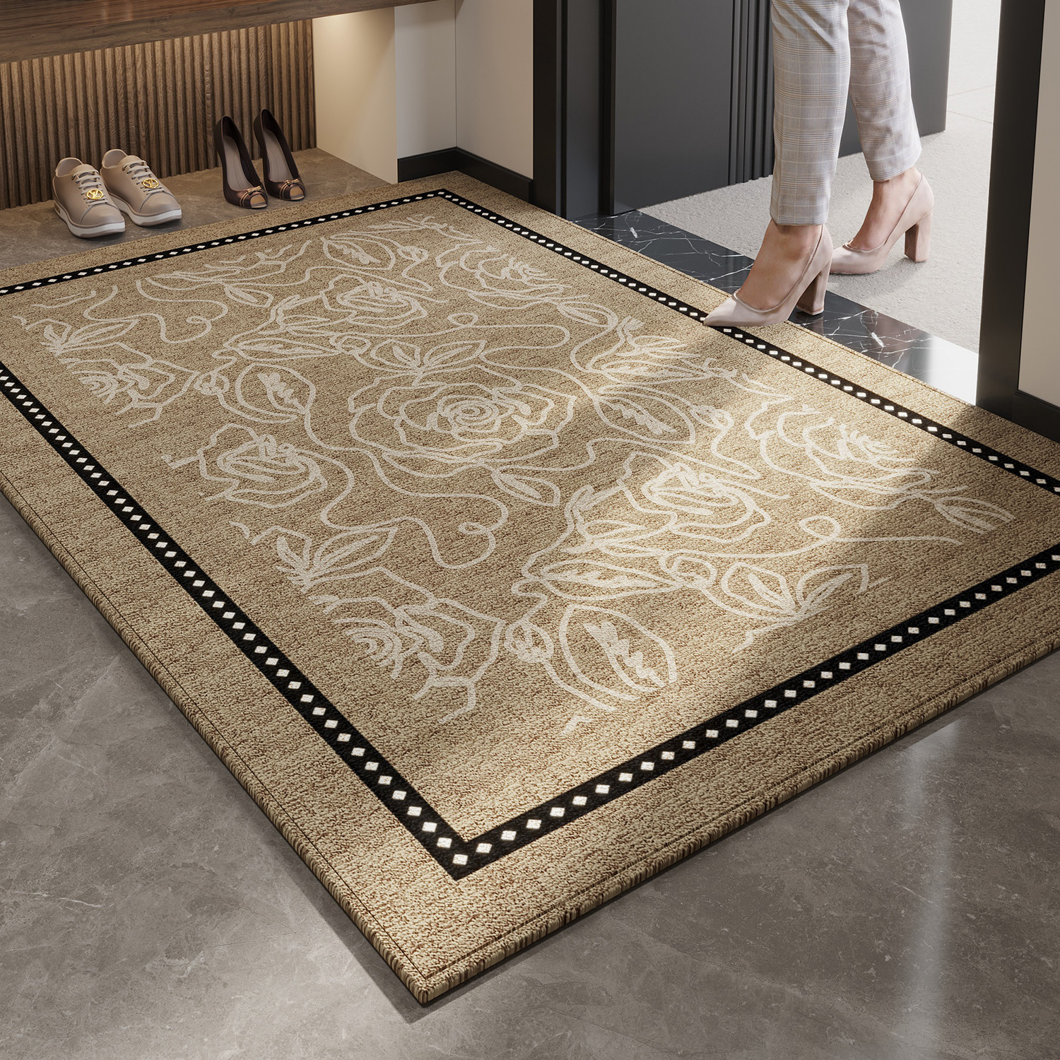 入户门地垫可裁剪高端地毯大门口防滑脚垫子进门家用玄关耐脏门垫,居家布艺,入户地垫,淘宝优惠券,粉丝福利购,淘宝优惠卷