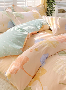 纯棉被套单件100全棉被罩150x200x230单人180x220x240双人宿舍1.5