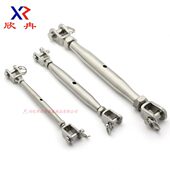 M16兰闭体螺栓螺丝封闭304不锈钢花拉收紧器钢丝绳欣冉花篮紧