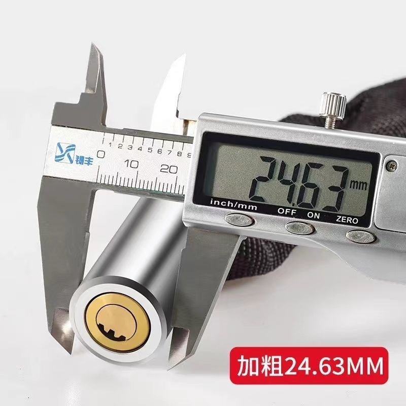 自行车锁防盗炼条锁电动r车锁山地单车锁可携式加粗加长炼条锁锁