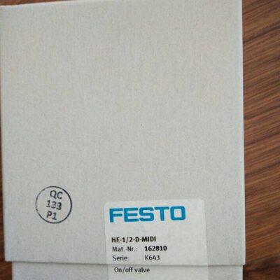 现货销售德国FESTO 开关阀 HE-1/2-D-MIDI 162810 162809 162808