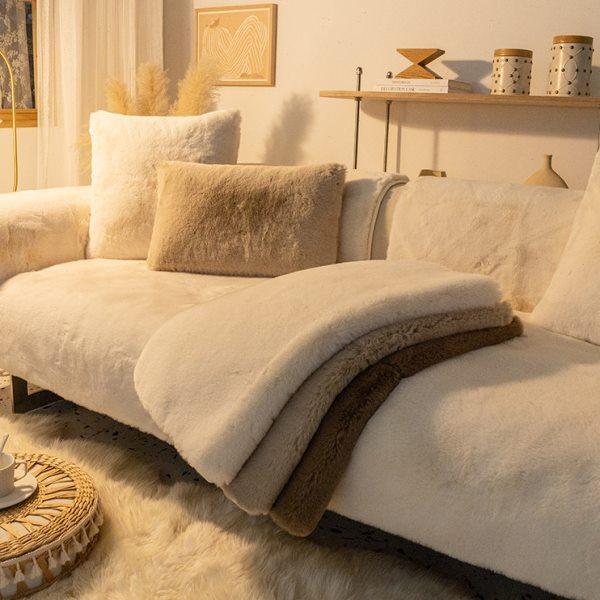 沙发垫冬季毛绒加厚皮草防滑坐垫子简约现代高档沙发套罩盖巾定制,居家布艺,沙发垫,淘宝优惠券,粉丝福利购,淘宝优惠卷