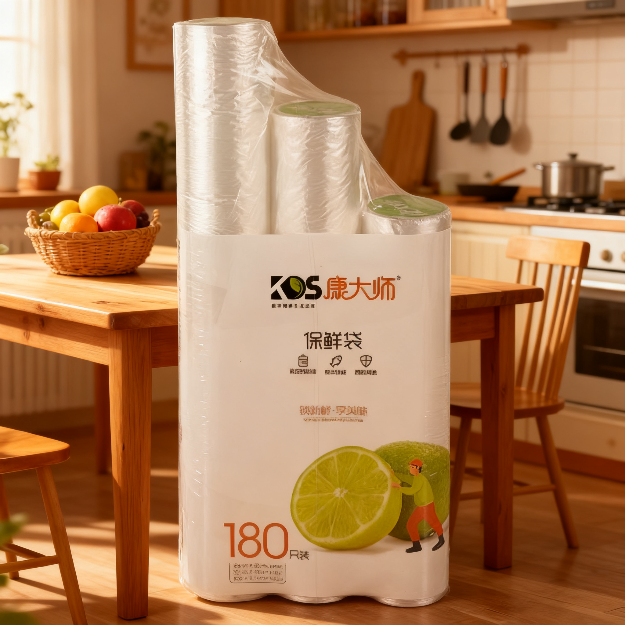 康大师一次性保鲜袋 三种规格 实惠装  蔬菜水果肉类海鲜 180只装,餐饮具,保鲜袋,淘宝优惠券,粉丝福利购,淘宝优惠卷