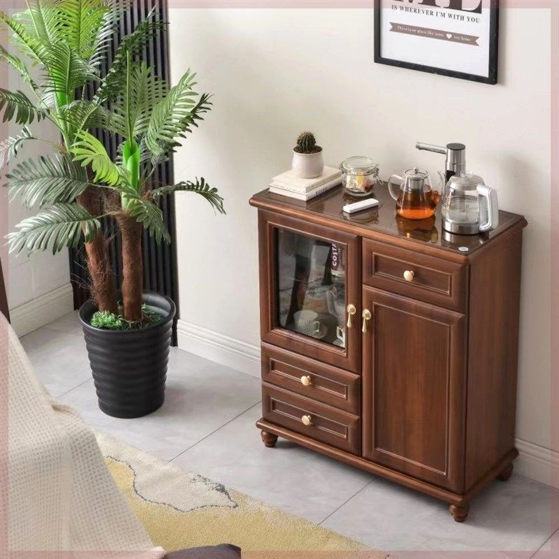 24客厅新中式储物二合一智能饮水机柜实木落地式茶吧机家用茶饮机,厨房电器,茶吧机/泡茶机,淘宝优惠券,粉丝福利购,淘宝优惠卷