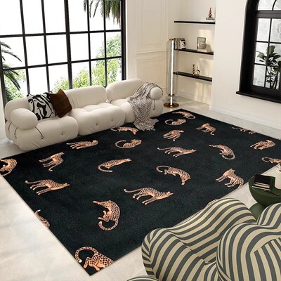 TipToe巴斯鲁克 地毯客厅沙发茶几垫子地垫高级轻奢可擦卧室床边