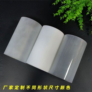 磨砂老款玻璃灯罩外壳吊灯配件大全防火防风圆柱玻璃直通烛台摆件