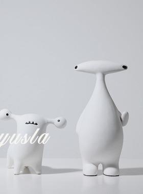 简约卡通可爱摆件样板间客厅电视柜酒柜儿童房软装饰品玄关柜摆件