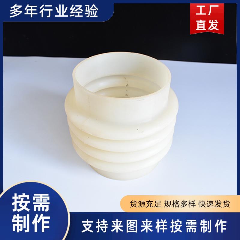 卡箍硅胶软连接 大口径硅胶鼓状软连接 电厂用硅胶膨胀节 硅胶管