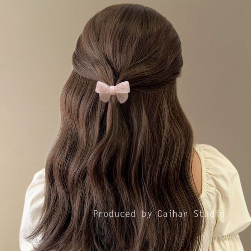 冰镇椰椰!粉色果冻醋酸发夹!可爱甜美刘海碎发夹精致一字夹发饰