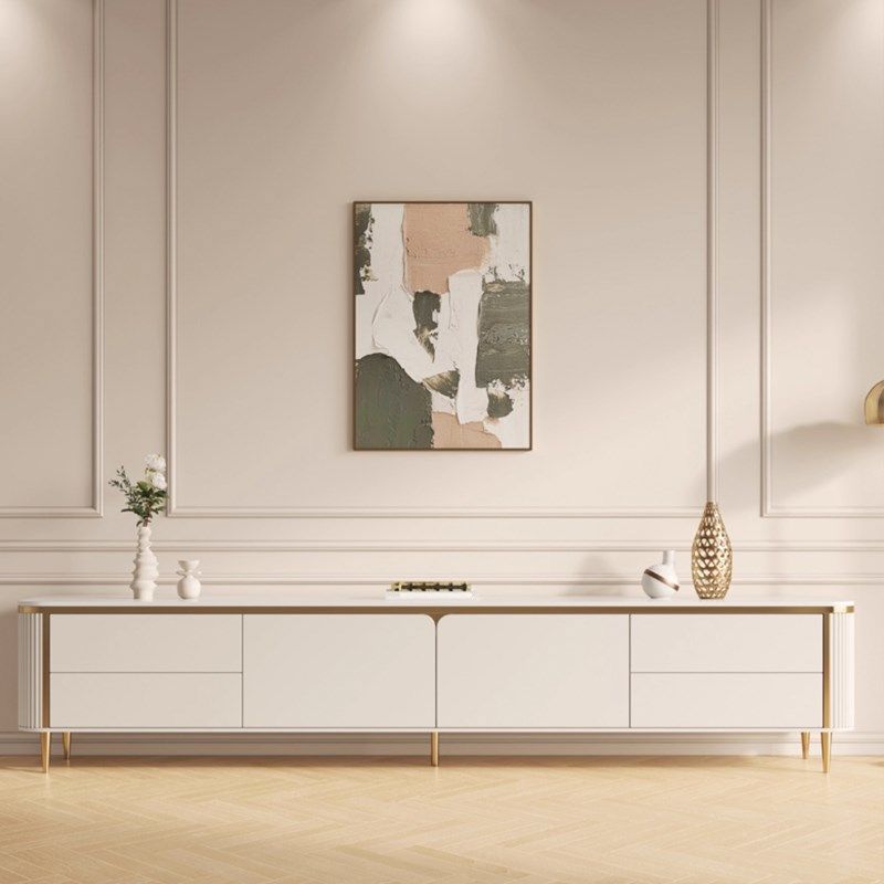 美式轻奢电视柜茶几组合全实木客厅家用落地电视柜储物收纳柜一体,住宅家具,电视柜,淘宝优惠券,粉丝福利购,淘宝优惠卷