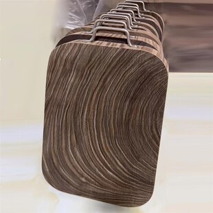 方形菜板蚬木铁木砧板家用轻便横切面整木双面家用绿色健康菜板