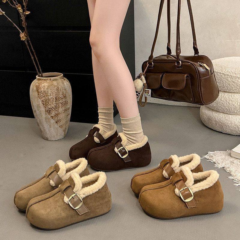 全包勃肯鞋2025新款冬季女鞋加绒加厚保暖棉鞋毛毛豆豆鞋保暖雪地,居家布艺,居家棉拖/棉鞋,淘宝优惠券,粉丝福利购,淘宝优惠卷