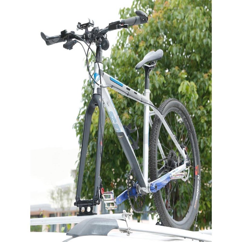 自行车车顶架车载k单车放置架行李架式停车架吸盘固定前叉快拆桶