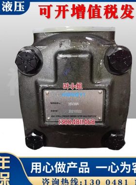 HONGYI台湾弘一叶片泵35V35A-1A22R 1B22R 1C22R 1D22R 35V38A泵