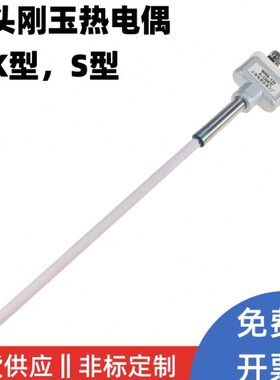 NWR-扁头刚-高温炉热电偶2K13温高型传感器S型 玉陶瓷用WR13型0P