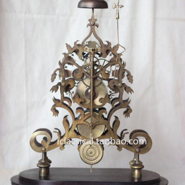 仿古钟表 欧式钟表 机械座钟 钟表 工艺钟表 骨架钟