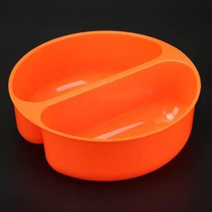 饵料盆开饵盆拌饵和饵盆不沾饵散炮专用鸳鸯内盆钓鱼饵料盒子渔具