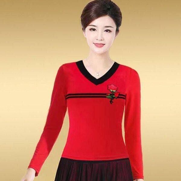 杨丽萍广场舞服装舞蹈运动长袖新款季上衣2024春夏成人跳舞衣服