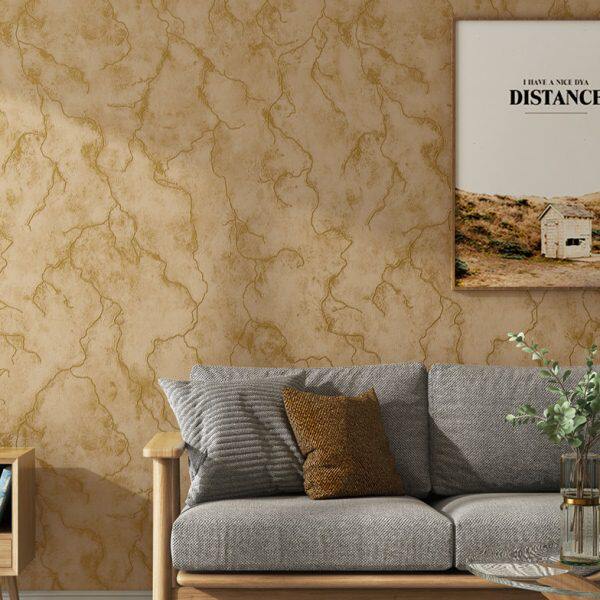 客厅纹非家用墙纸PVC背景墙壁纸仿大理石防水现代简约风自粘卧室