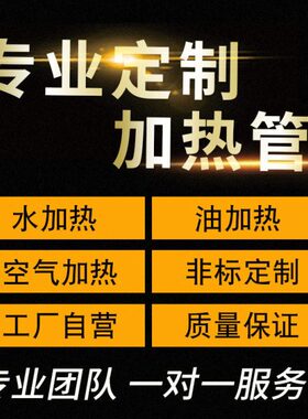 038电热大功率管型烧烧水烧油干定做v加热管v220发热管工业