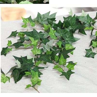 绿植藤条常青藤塑料爬山虎管道吊顶装饰缠绕防真树叶铁丝假藤