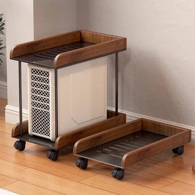 电脑主机托架置物架办公室文件收纳架台式机箱底座支架散热神器